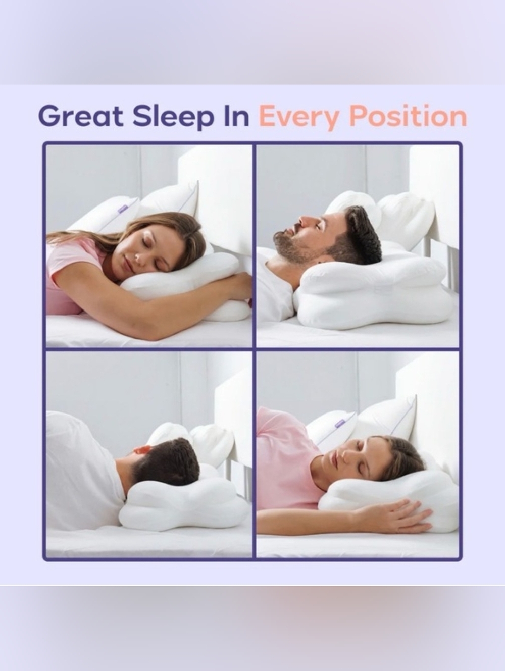 NEW Mellow Cloud ☁️ Align Pillow Regular Size with Pillowcase - Picture 6 of 9